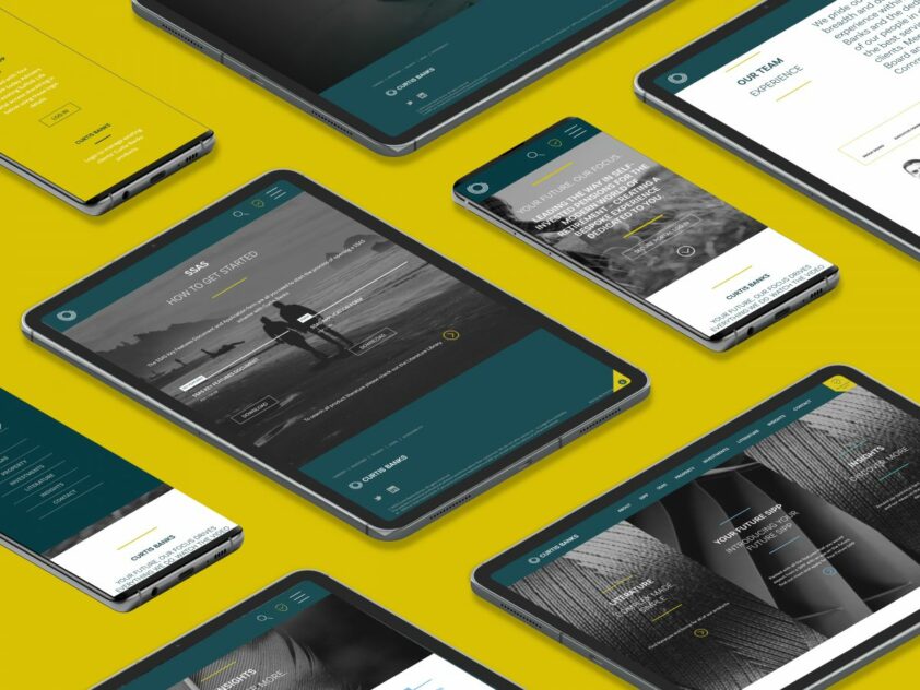 Curtis Banks website launch signals new era