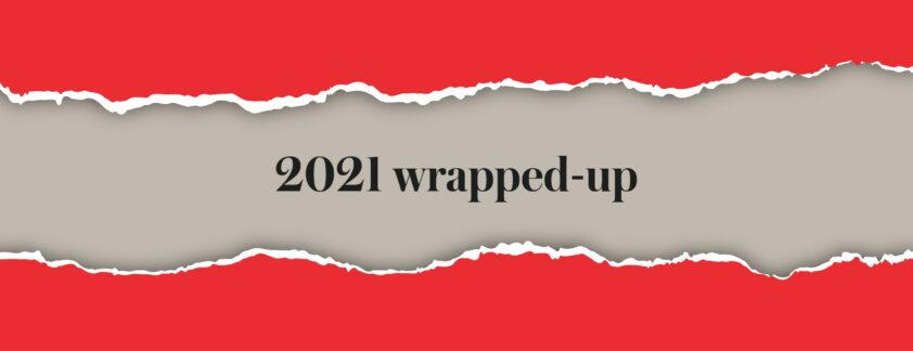 2021 wrapped up!