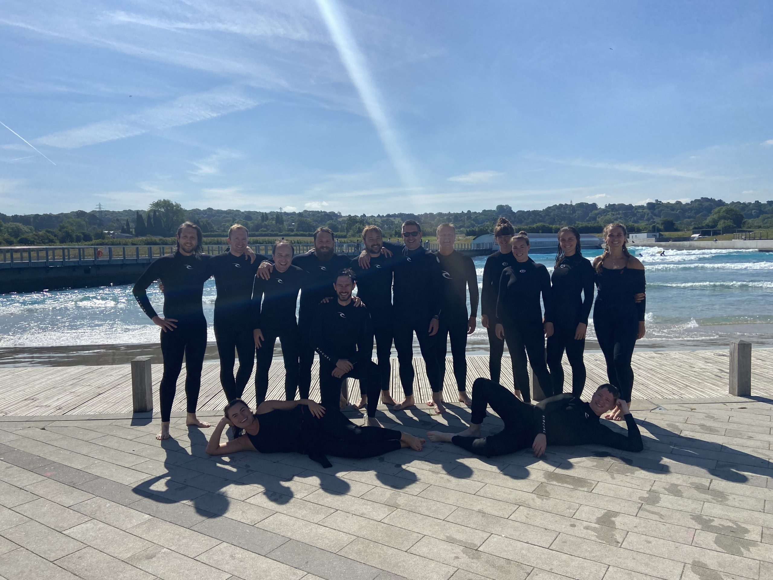 Mr B & Friends team makes waves at away day
