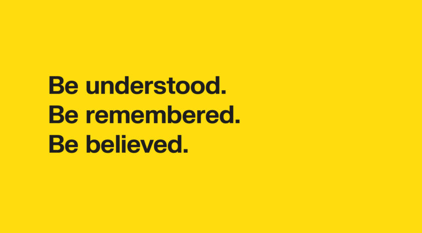 The first question every branding project should answer